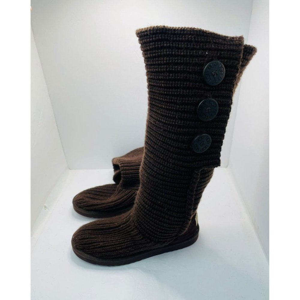 UGG Cardy Crochet Boots 8